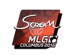 Sticker | ScreaM (Foil) | MLG Columbus 2016
