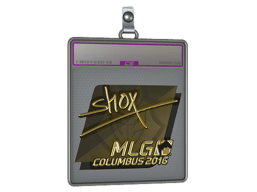 Sticker | shox (Gold) | MLG Columbus 2016