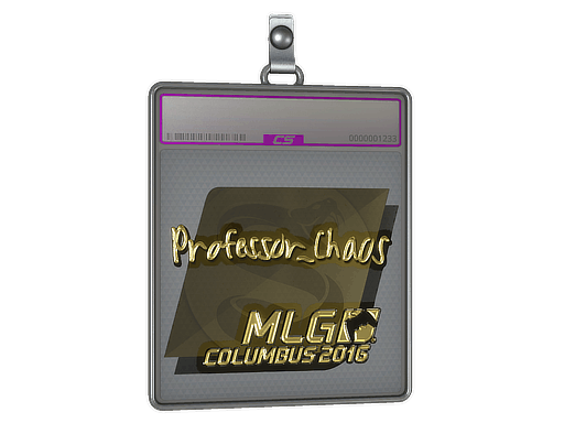 Sticker | Professor_Chaos (Gold) | MLG Columbus 2016