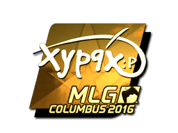 Sticker | Xyp9x (Gold) | MLG Columbus 2016
