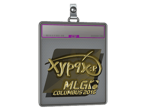 Sticker | Xyp9x (Gold) | MLG Columbus 2016