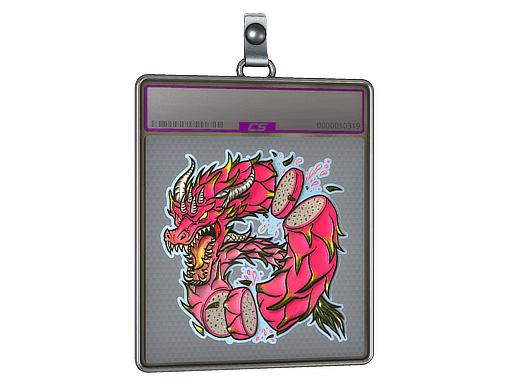 Sticker | Dragon Fruit (Foil)