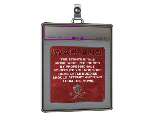 Sticker | WARNING (Foil)