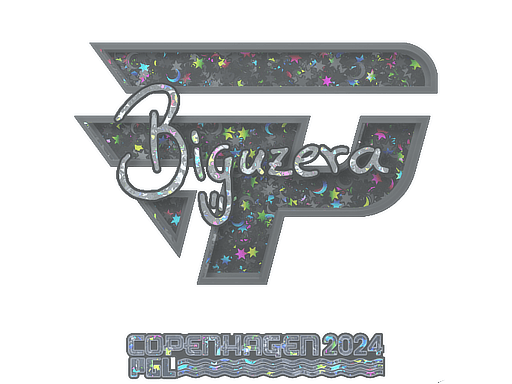 Sticker | biguzera (Glitter) | Copenhagen 2024