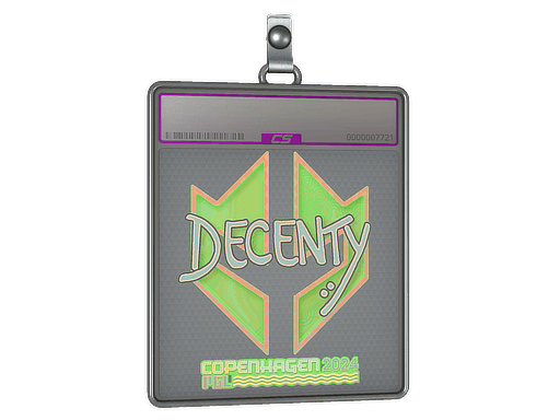 Sticker | decenty (Holo) | Copenhagen 2024