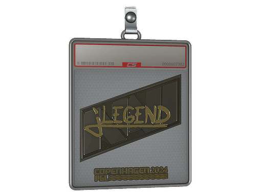 Sticker | jL (Gold) | Copenhagen 2024