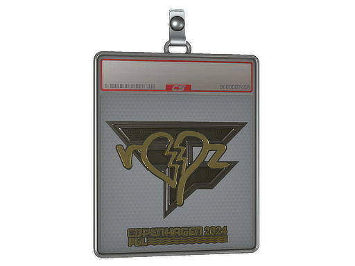 Sticker | ropz (Gold) | Copenhagen 2024