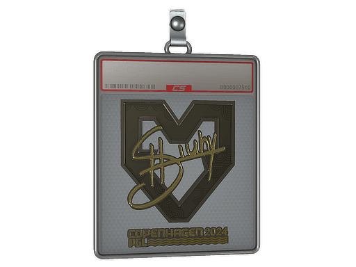 Sticker | siuhy (Gold) | Copenhagen 2024