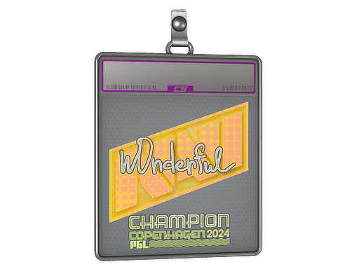 Sticker | w0nderful (Holo, Champion) | Copenhagen 2024