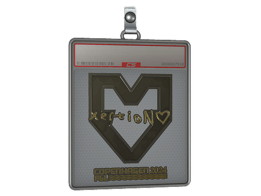 Sticker | xertioN (Gold) | Copenhagen 2024