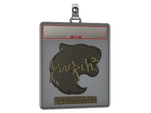 Sticker | yuurih (Gold) | Copenhagen 2024