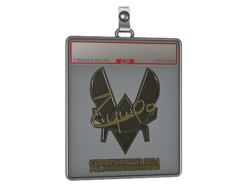 Sticker | ZywOo (Gold) | Copenhagen 2024