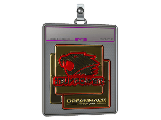 Sticker | iBUYPOWER (Gold) | DreamHack 2014
