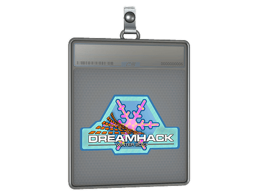 Sticker | Blue Snowflake (Foil)