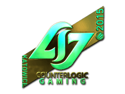Sticker | Counter Logic Gaming (Gold) | Katowice 2015