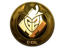 Sticker | G2 Esports (Gold) | Katowice 2019