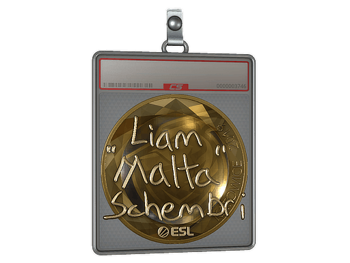 Sticker | malta (Gold) | Katowice 2019