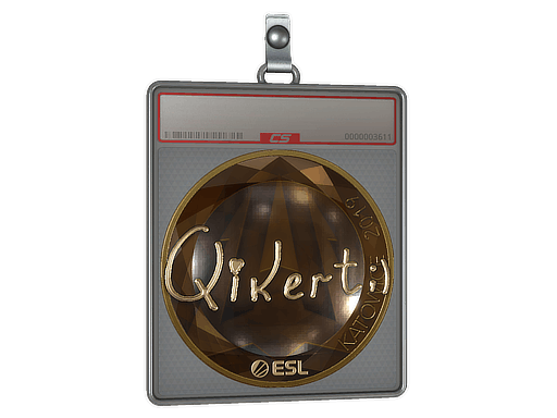 Sticker | qikert (Gold) | Katowice 2019