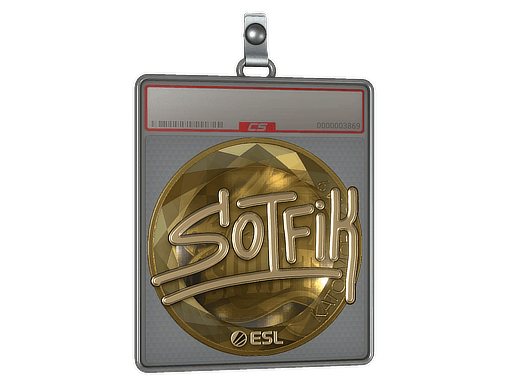 Sticker | S0tF1k (Gold) | Katowice 2019