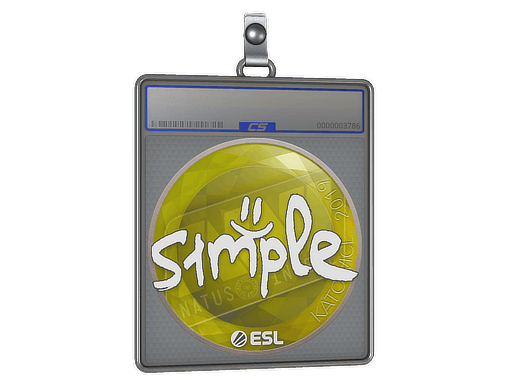 Sticker | s1mple | Katowice 2019