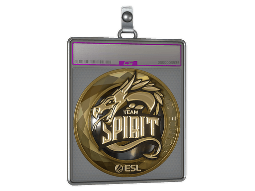 Sticker | Team Spirit (Gold) | Katowice 2019