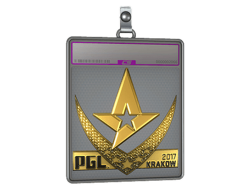 Sticker | Astralis (Gold) | Krakow 2017