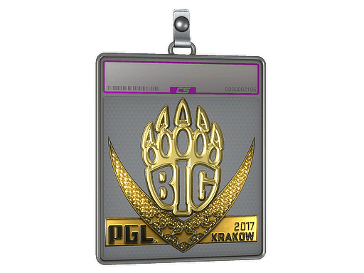 Sticker | BIG (Gold) | Krakow 2017