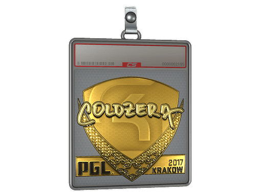 Sticker | coldzera (Gold) | Krakow 2017