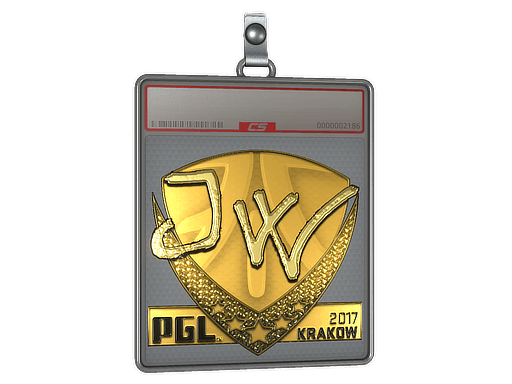 Sticker | JW (Gold) | Krakow 2017