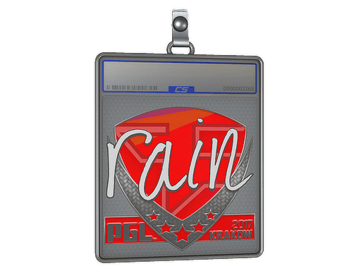 Sticker | rain | Krakow 2017