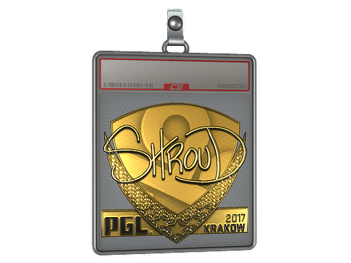 Sticker | shroud (Gold) | Krakow 2017
