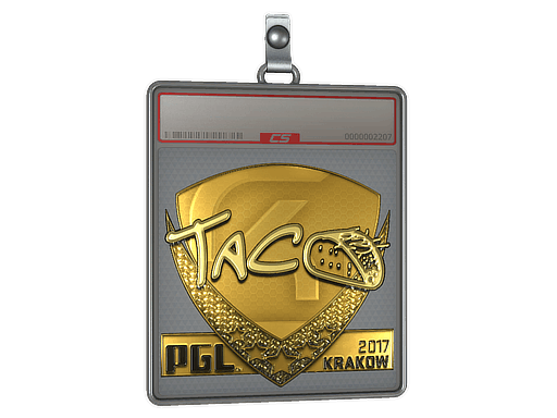 Sticker | TACO (Gold) | Krakow 2017