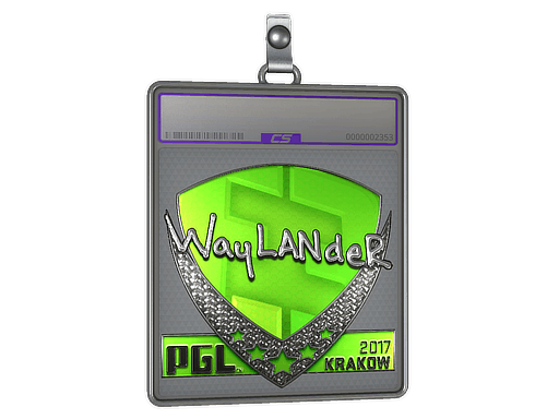 Sticker | wayLander (Foil) | Krakow 2017