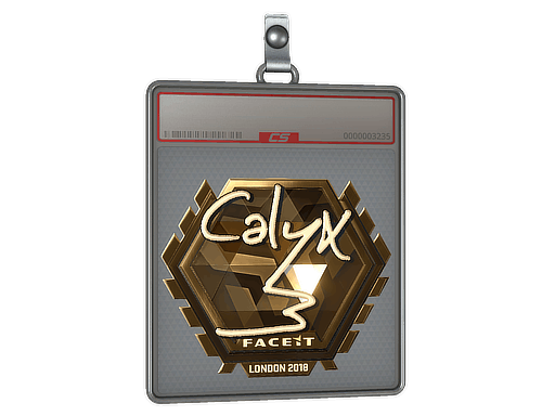 Sticker | Calyx (Gold) | London 2018