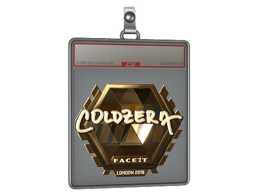 Sticker | coldzera (Gold) | London 2018