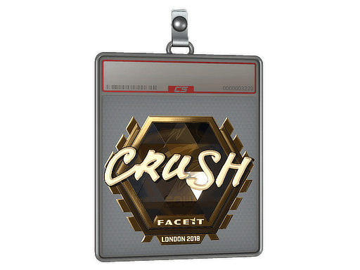 Sticker | crush (Gold) | London 2018