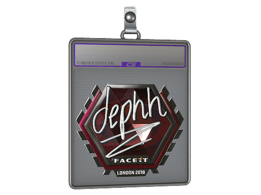 Sticker | dephh (Foil) | London 2018