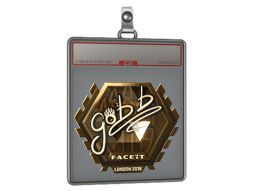 Sticker | gob b (Gold) | London 2018