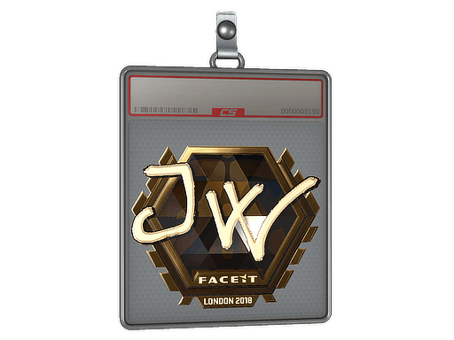 Sticker | JW (Gold) | London 2018