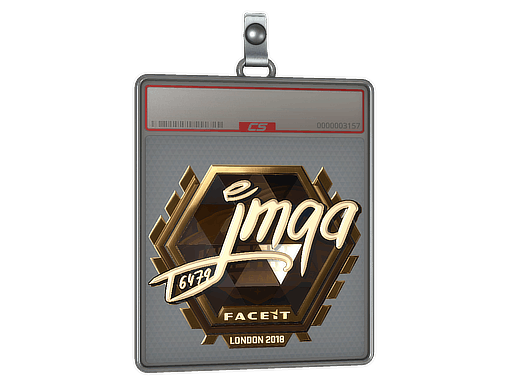 Sticker | jmqa (Gold) | London 2018