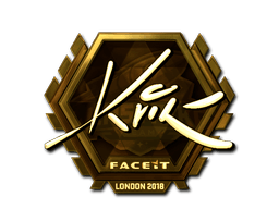 Sticker | Kvik (Gold) | London 2018