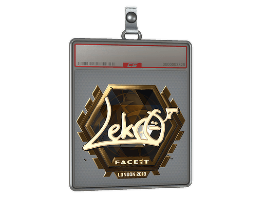 Sticker | Lekr0 (Gold) | London 2018
