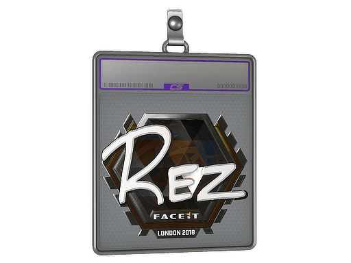 Sticker | REZ (Foil) | London 2018