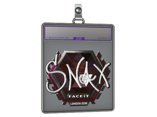 Sticker | Snax (Foil) | London 2018