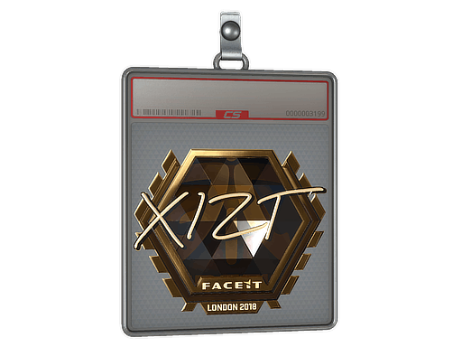 Sticker | Xizt (Gold) | London 2018