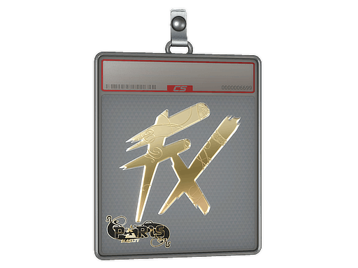 Sticker | Fluxo (Gold) | Paris 2023