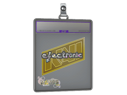 Sticker | electronic (Glitter) | Paris 2023