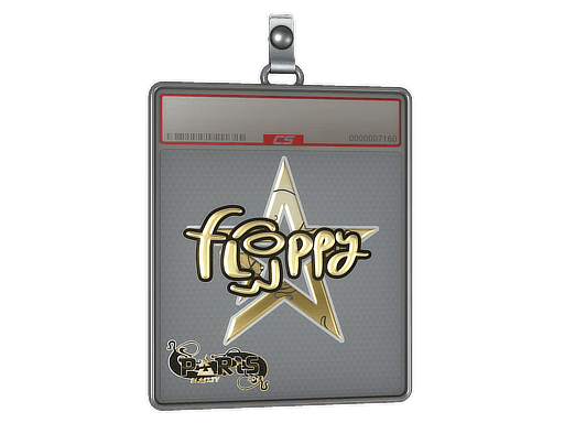 Sticker | floppy (Gold) | Paris 2023