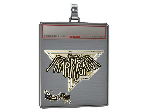 Sticker | karrigan (Gold) | Paris 2023