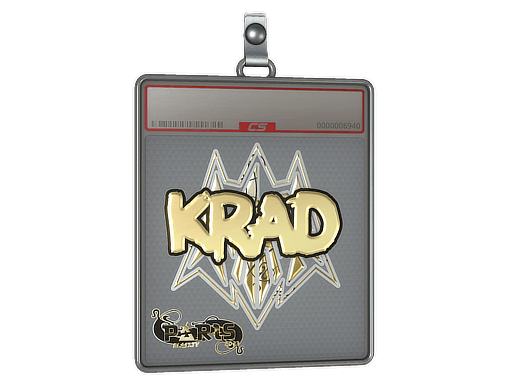 Sticker | Krad (Gold) | Paris 2023